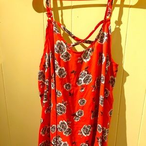 Torrid sz 0 Floral tank top